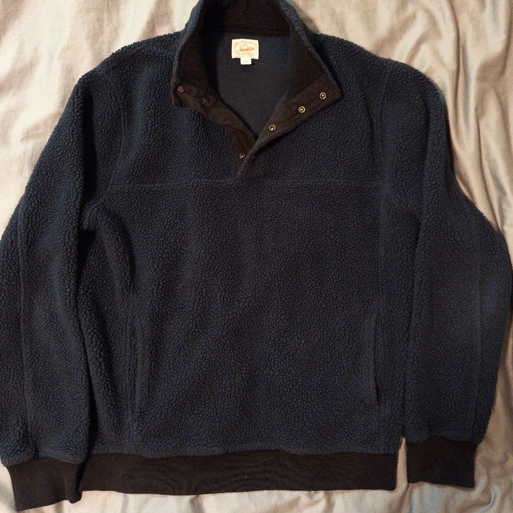 Grizzly fleece pullover jacket fall 2015